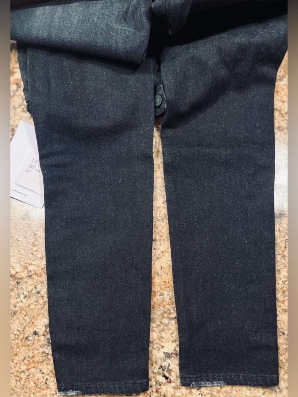 NWT Free People x Sandrine Rose Color Block Ankle Zipper Skinny Jeans - Picture 12 of 14